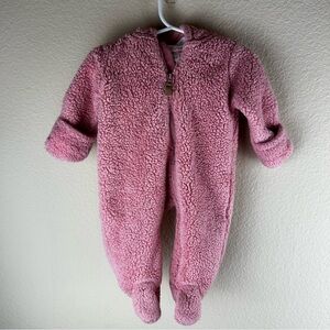 Carter’s Pink Sherpa Pram Sz 3 Months